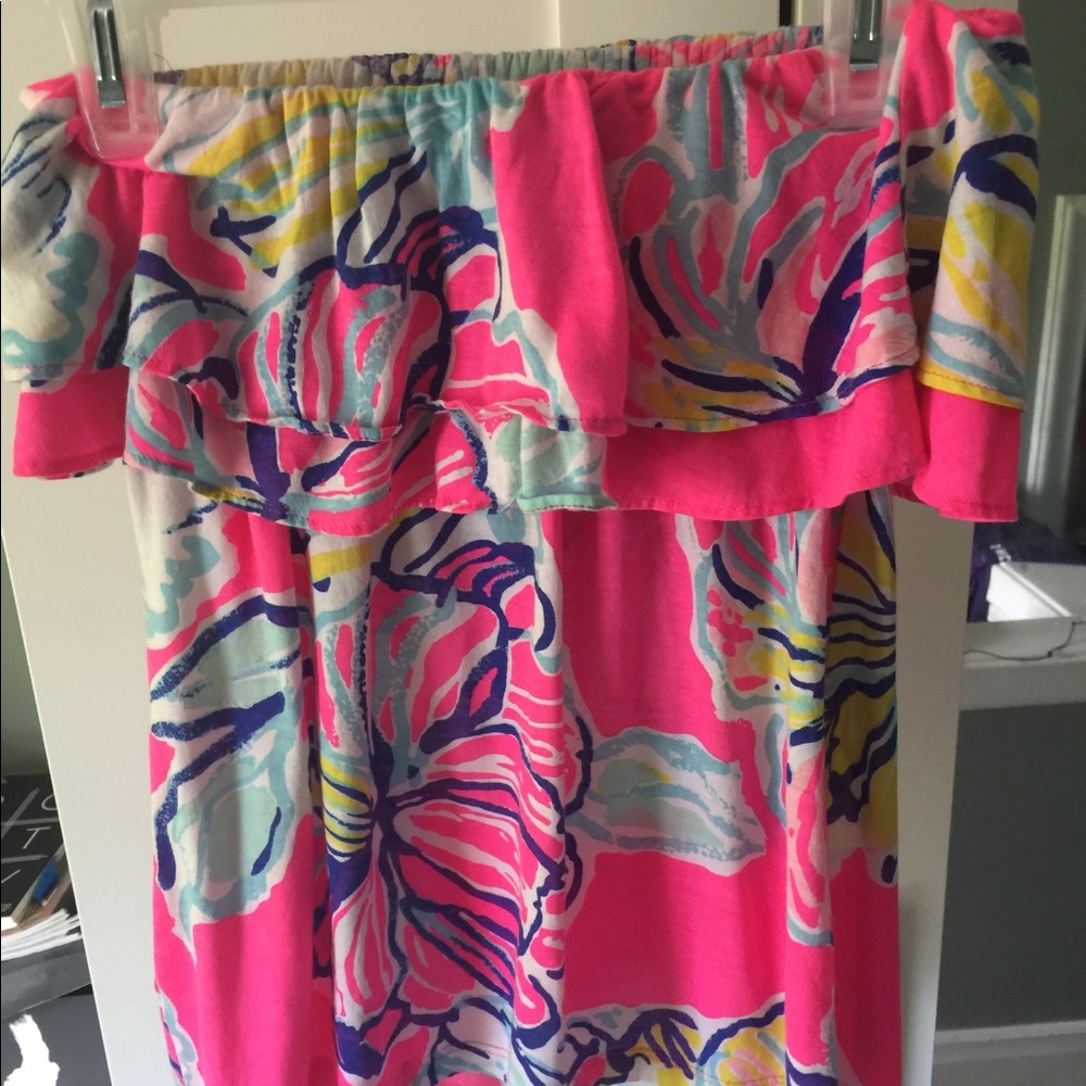 LILY TUBE TOP EUC